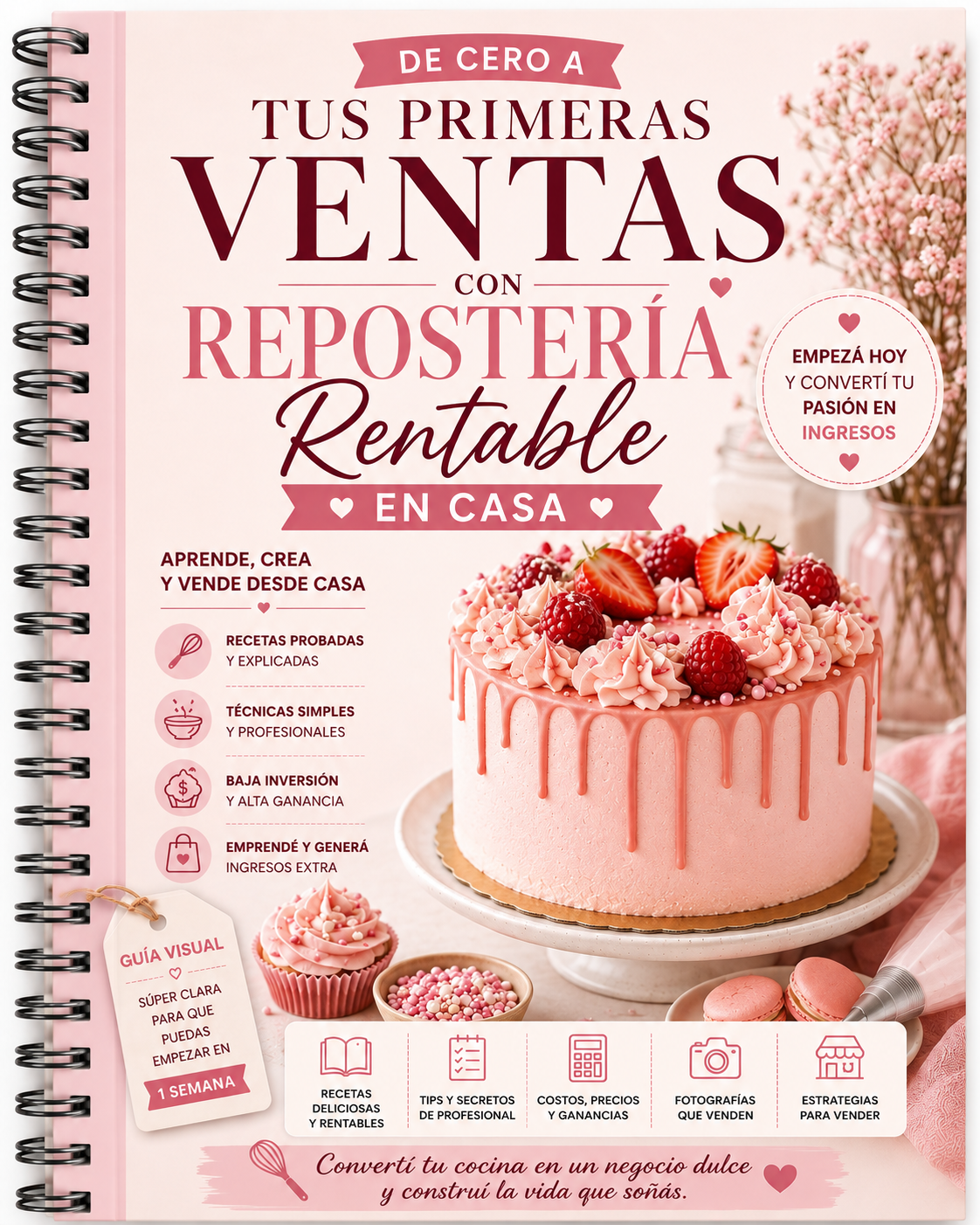 EBOOK REPOSTERIA RENTABLE EN CASA